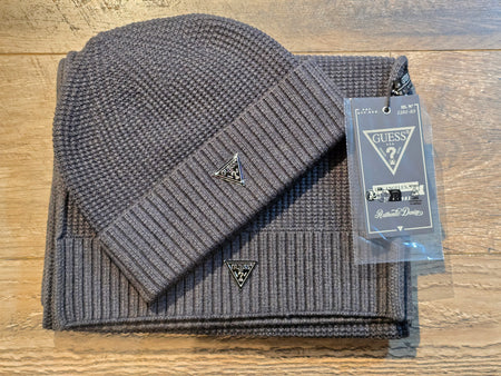 Guess Scarf and Beanie Box Set
