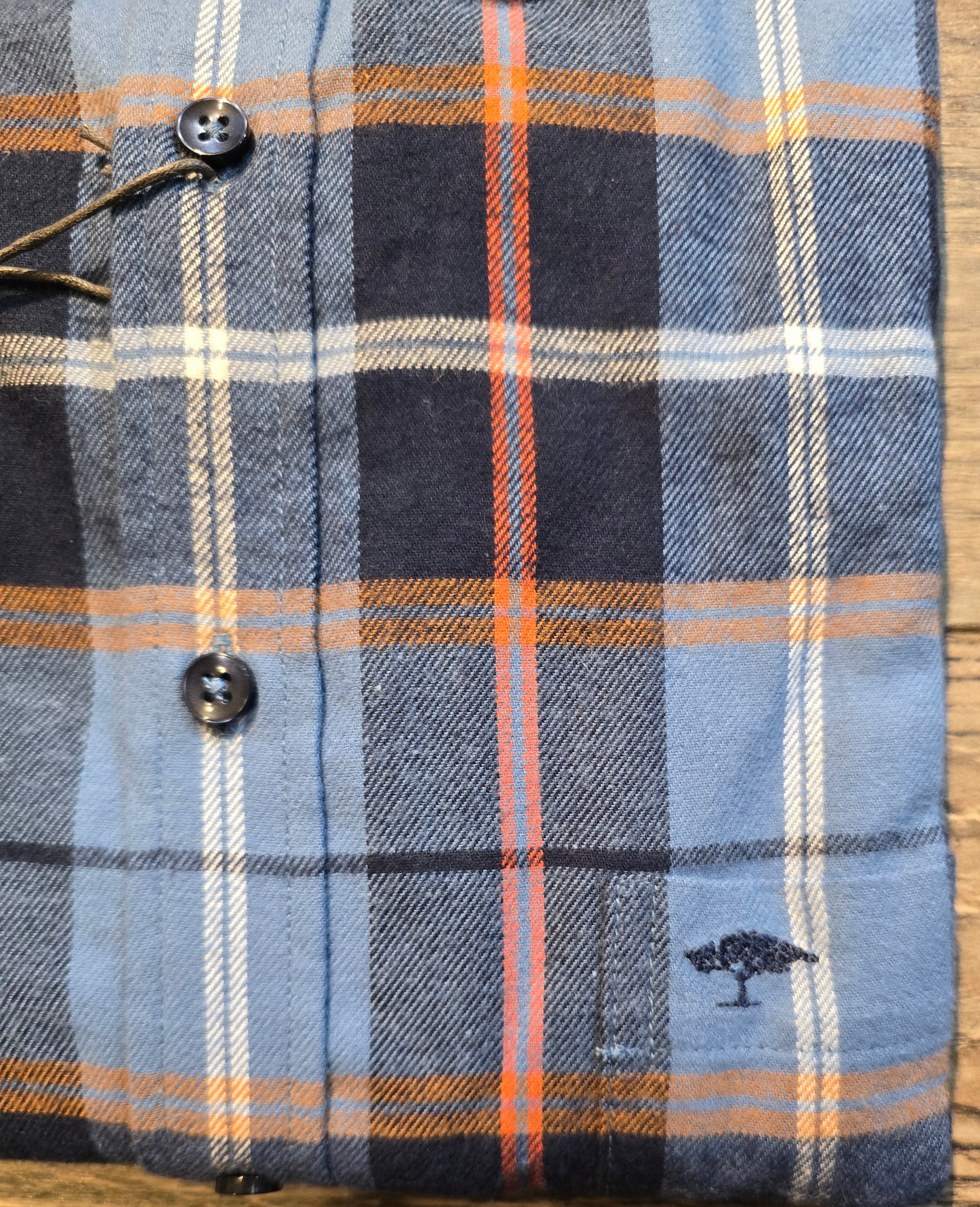 FYNCH-HATTON WINTER FLANNEL CHECK SHIRTS