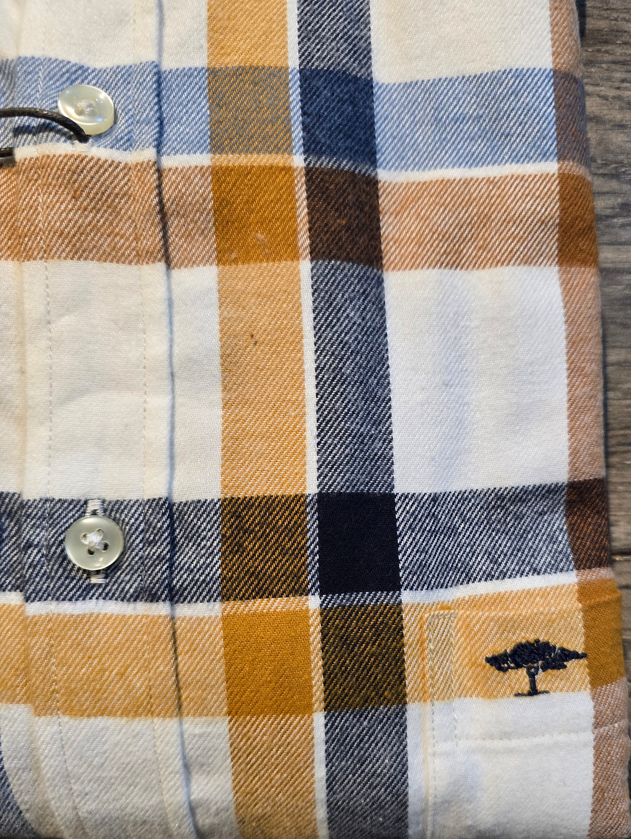 FYNCH-HATTON WINTER FLANNEL CHECK SHIRTS