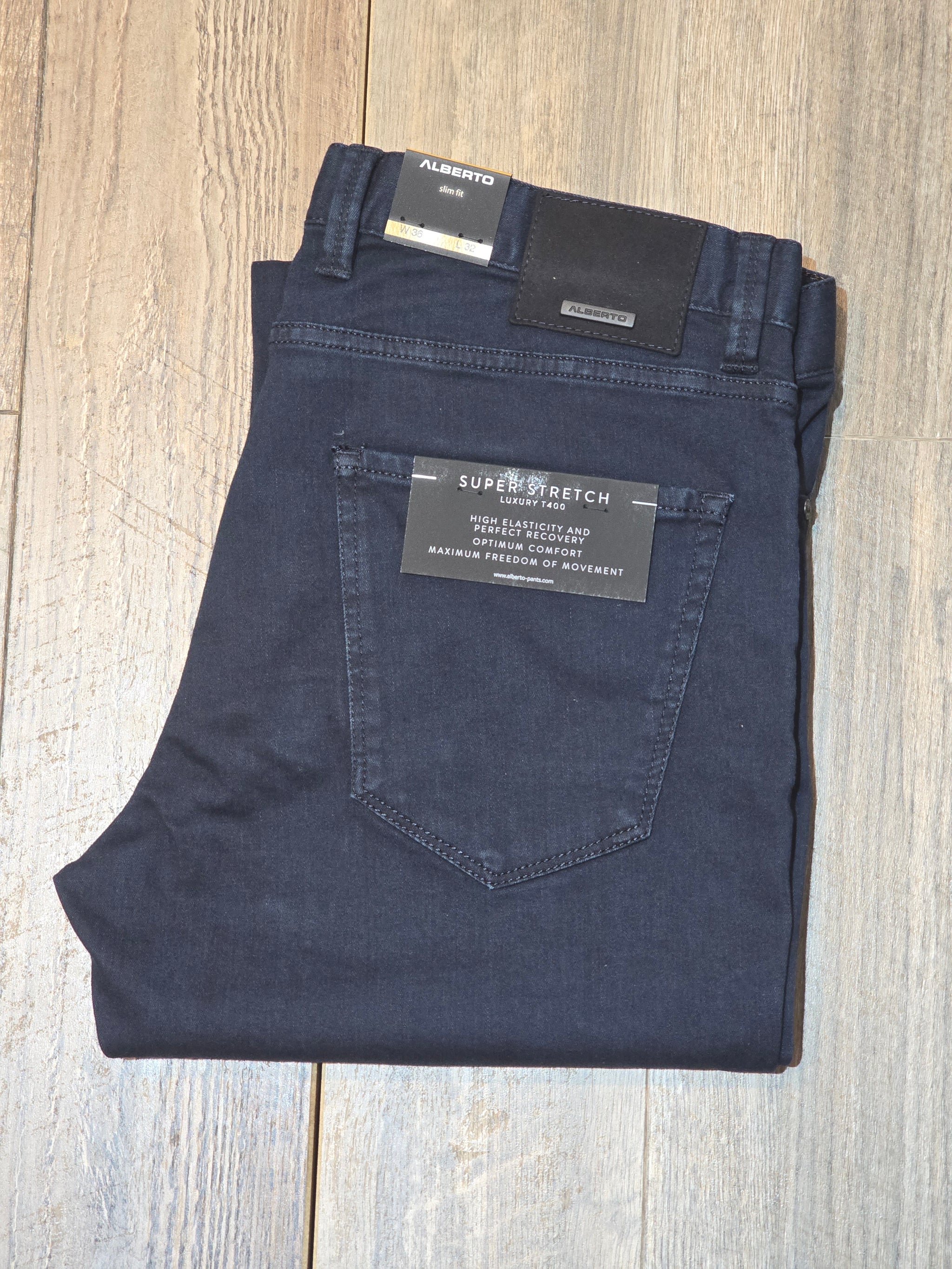 Alberto PREMIUM Slim Fit Super Stretch T400 Denim