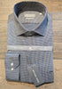 MICHAEL KORS Knitted Slim fit Hounds tooth Navy Shirt