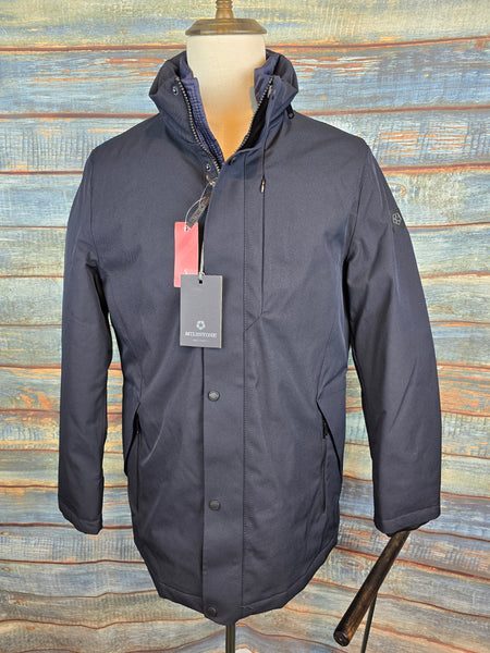 Milestone Midnight Navy Waterproof Coat