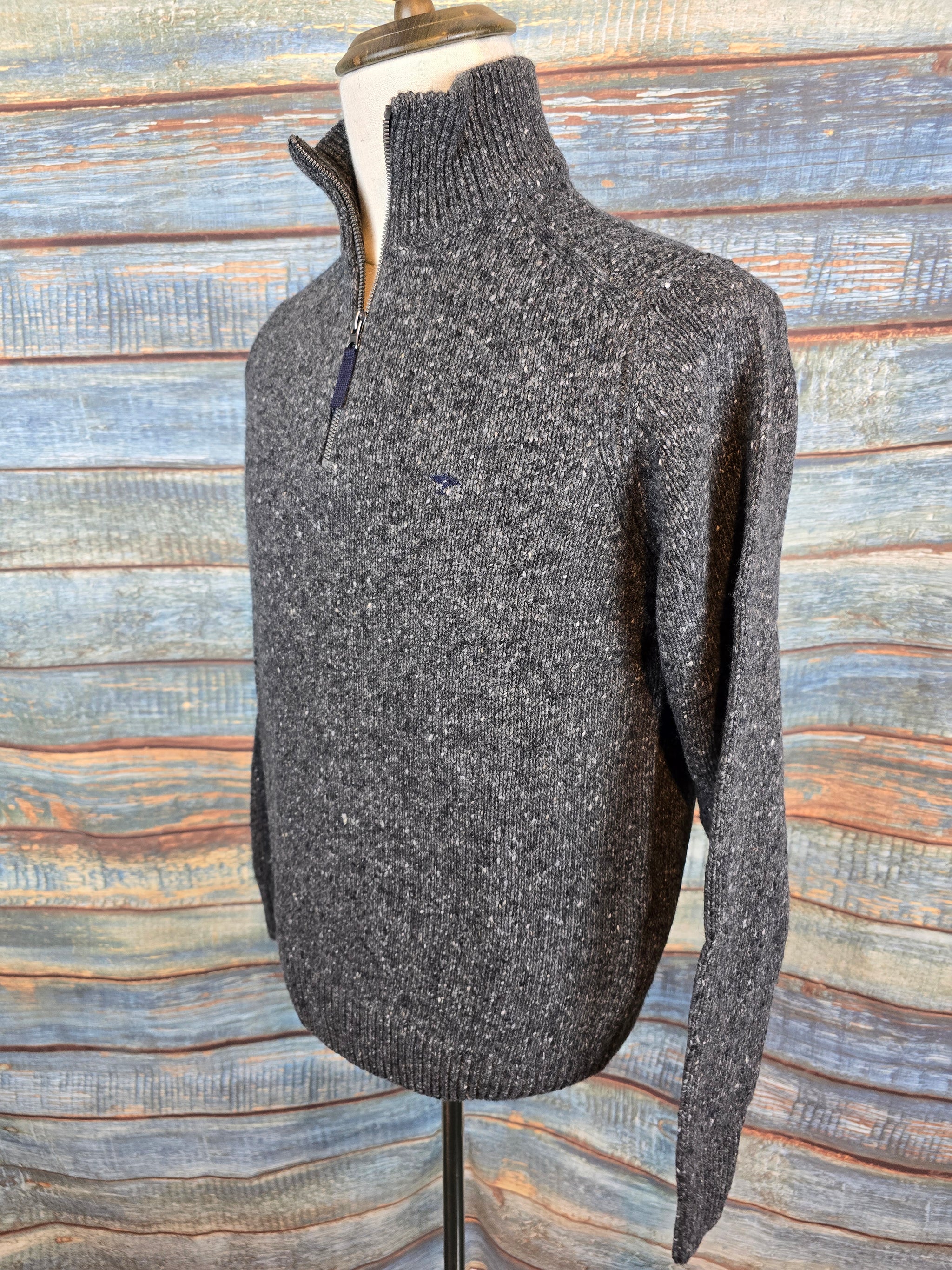 FYNCH-HATTON TROYER DONEGAL 1/4 Zip Jumper