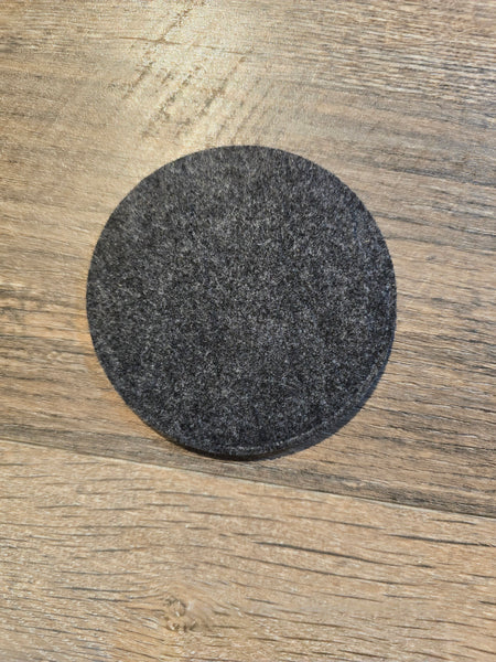 Retreat Clothing Abergavenny, Wales Leather set of Four coasters