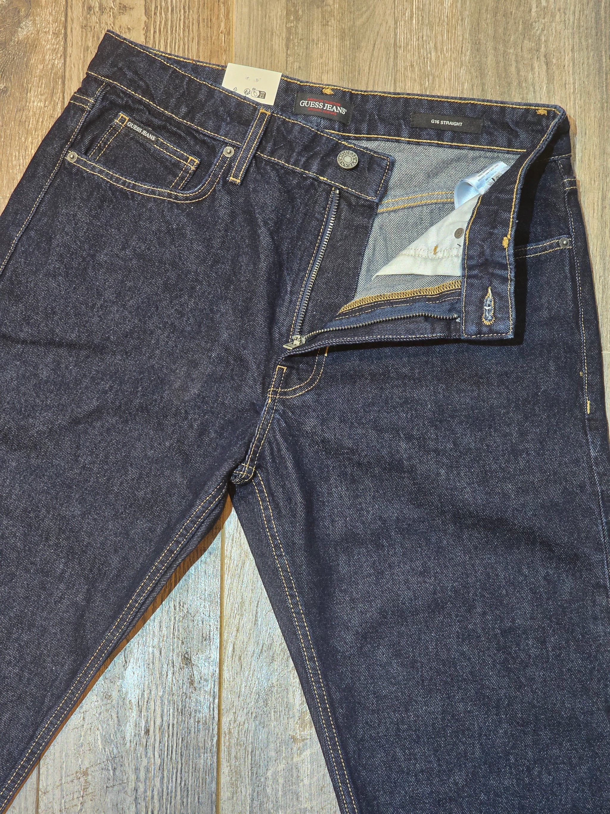 Guess Jeans G16 Straight Fit Selvedge Denim