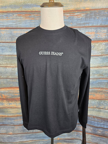 Guess Embroidered logo Long sleeves t-shirt