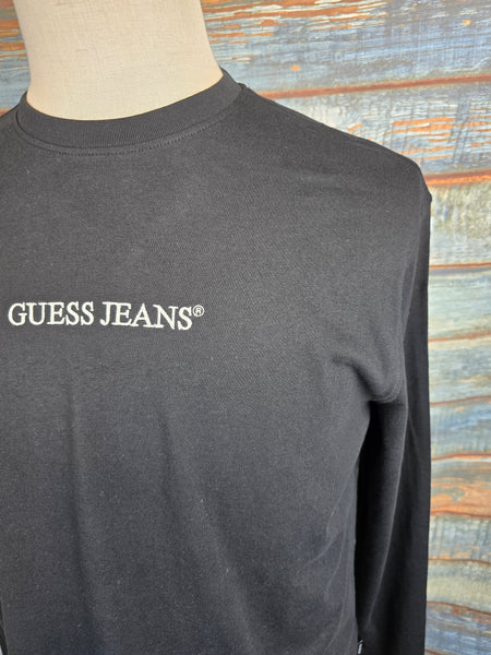 Guess Embroidered logo Long sleeves t-shirt