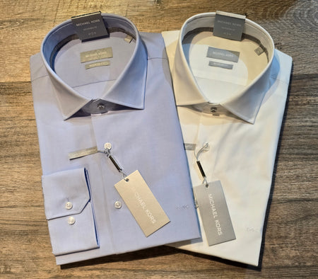 MICHAEL KORS Modern Fit Poplin Stretch Shirt
