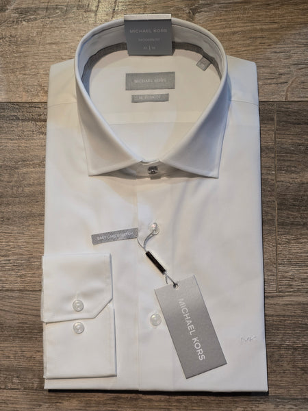 MICHAEL KORS Modern Fit Poplin Stretch Shirt