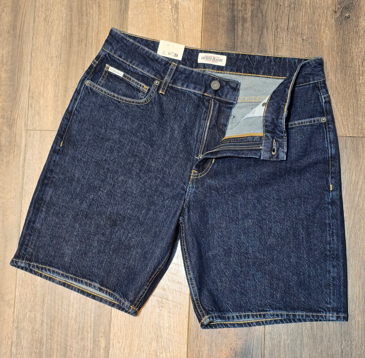 Guess Jeans Classic Airwash Denim Shorts