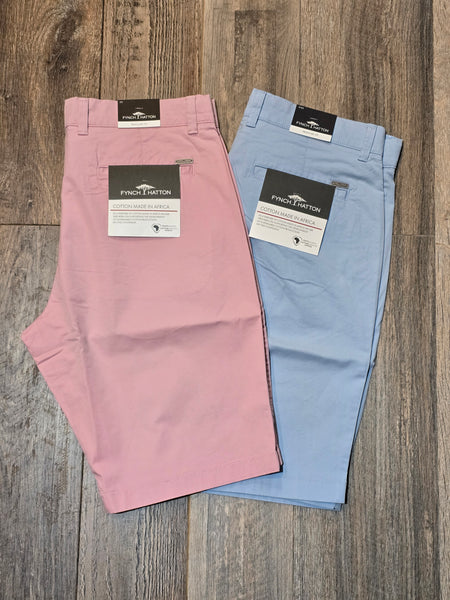 FYNCH-HATTON Summer Stretch Chino Shorts