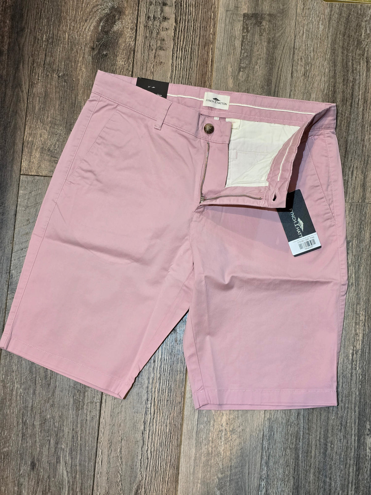 FYNCH-HATTON Summer Stretch Chino Shorts