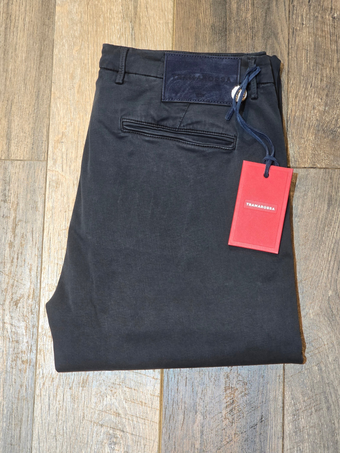 TRAMAROSSA Luis Tapered Fit Garment Washed Chinos