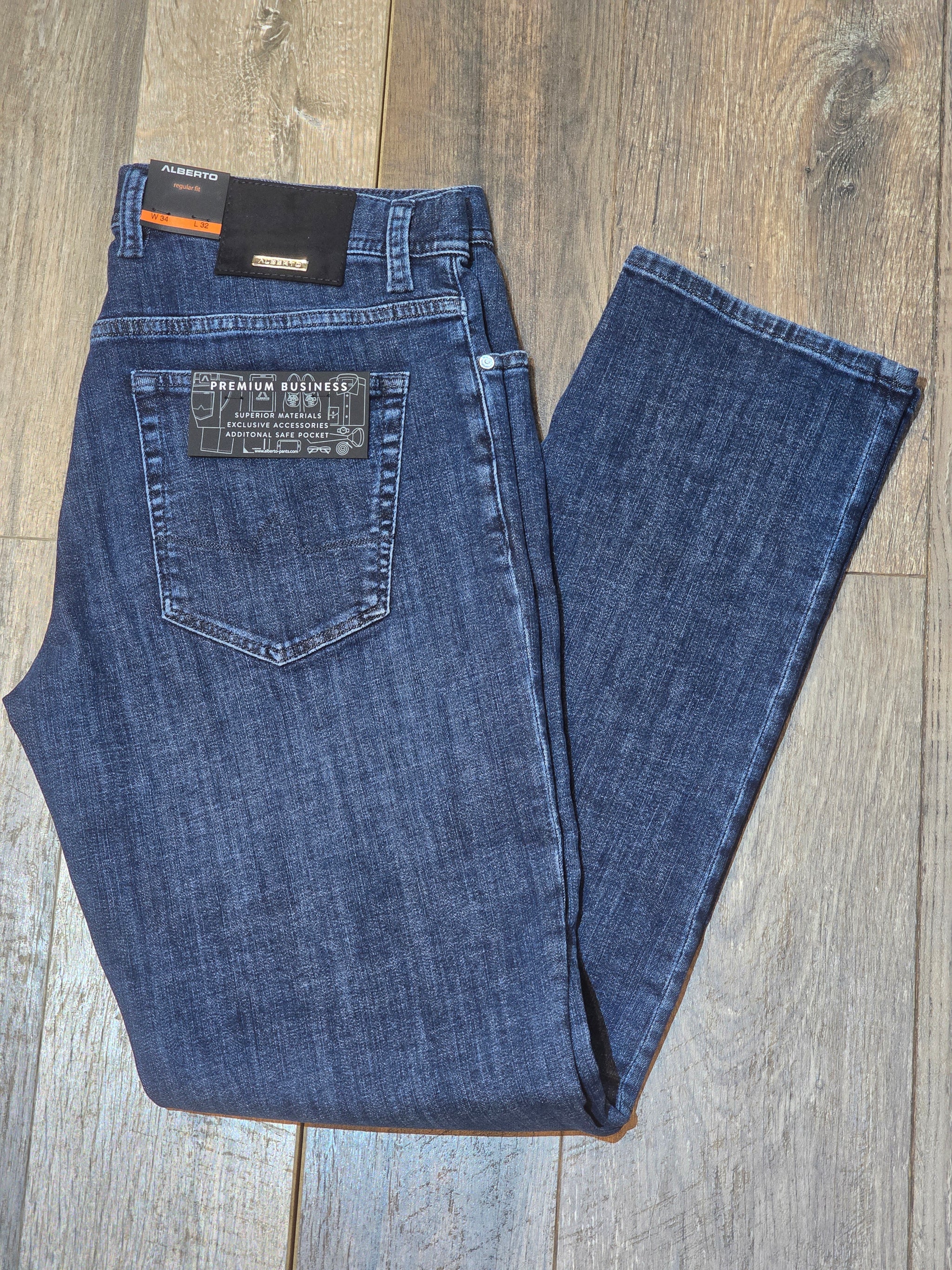 Alberto PIPE – Regular Fit Premium Business Denim