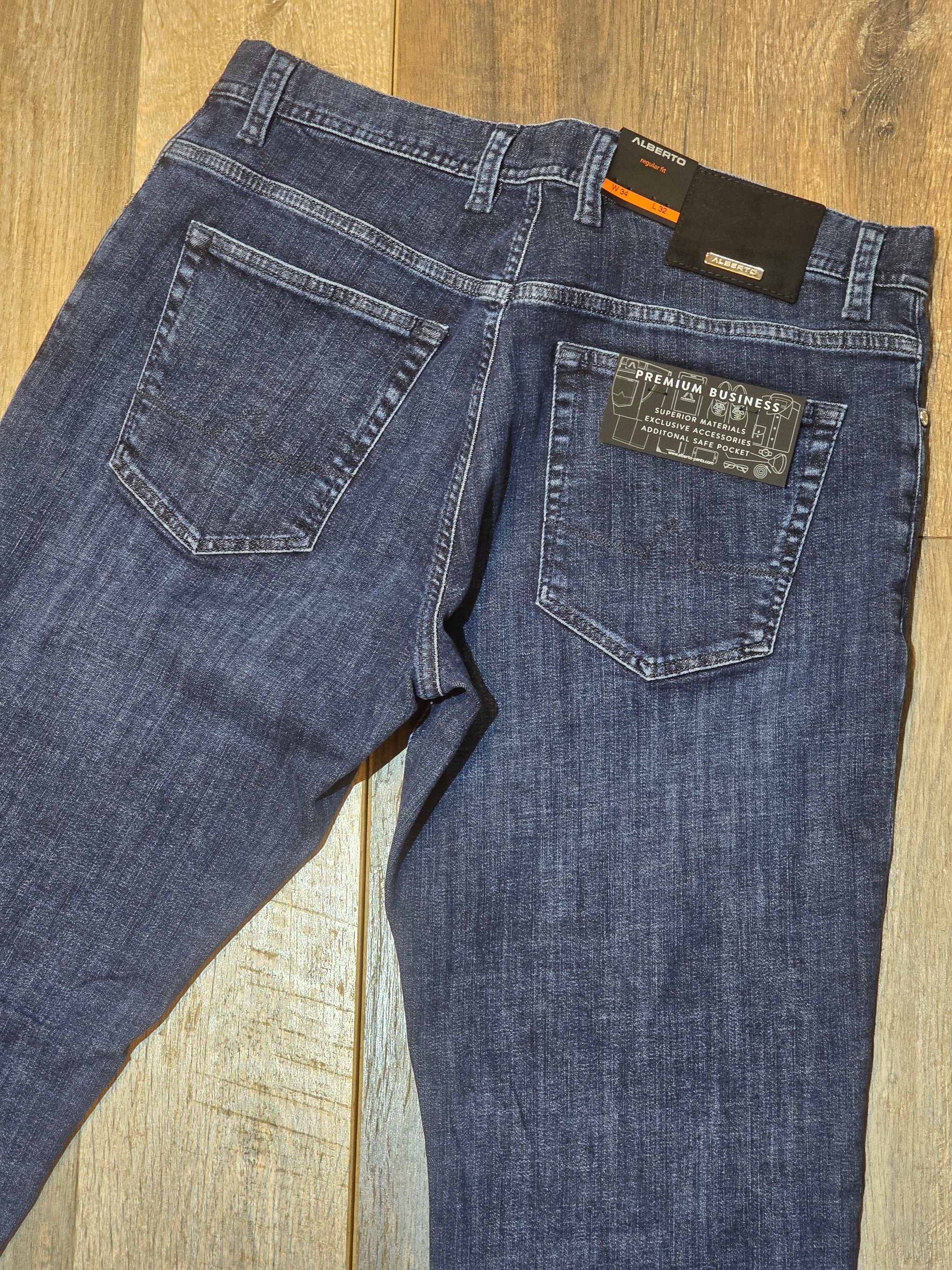 Alberto PIPE – Regular Fit Premium Business Denim