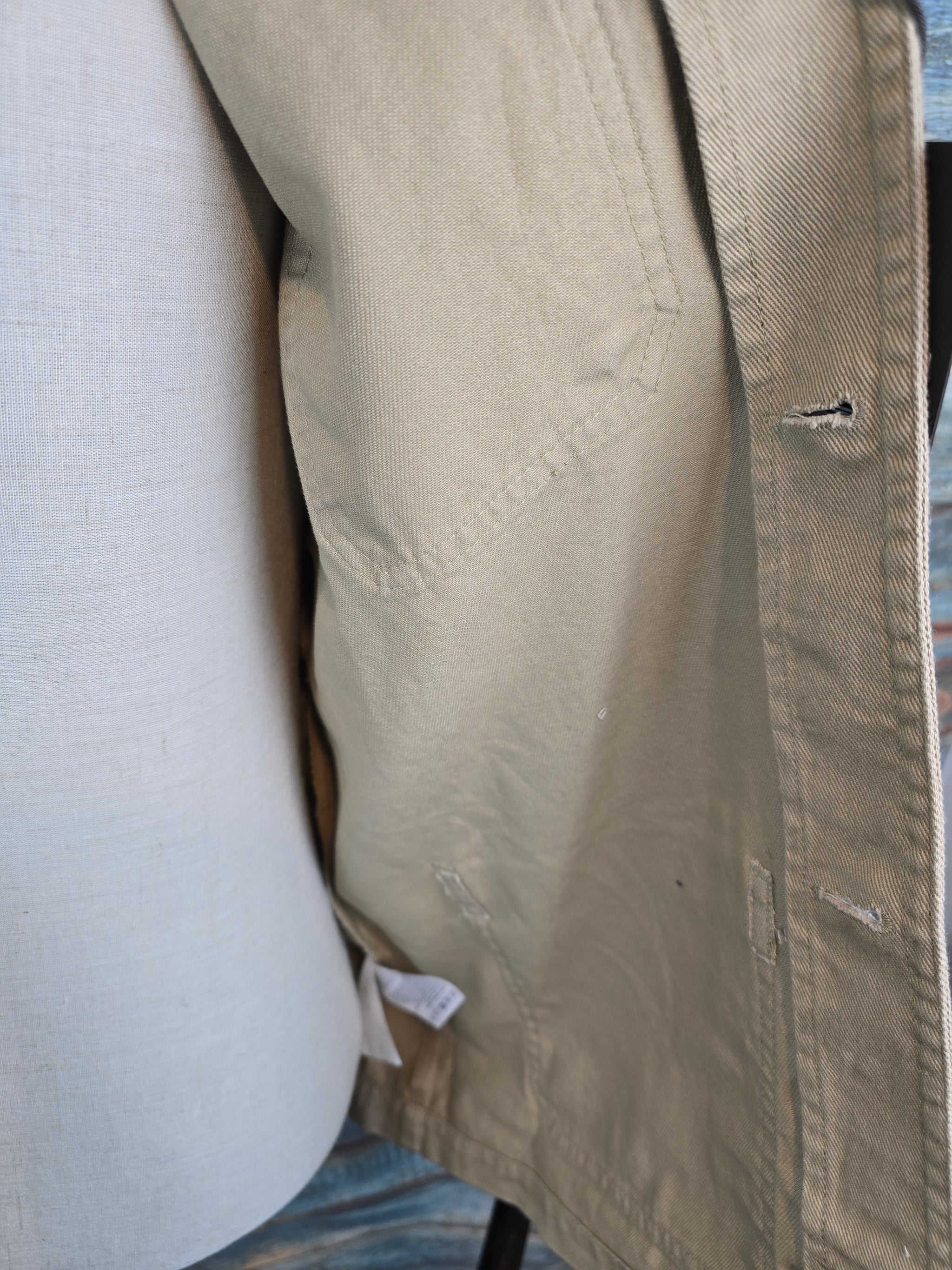 FYNCH-HATTON Summer Garment Dyed Twill Overshirt