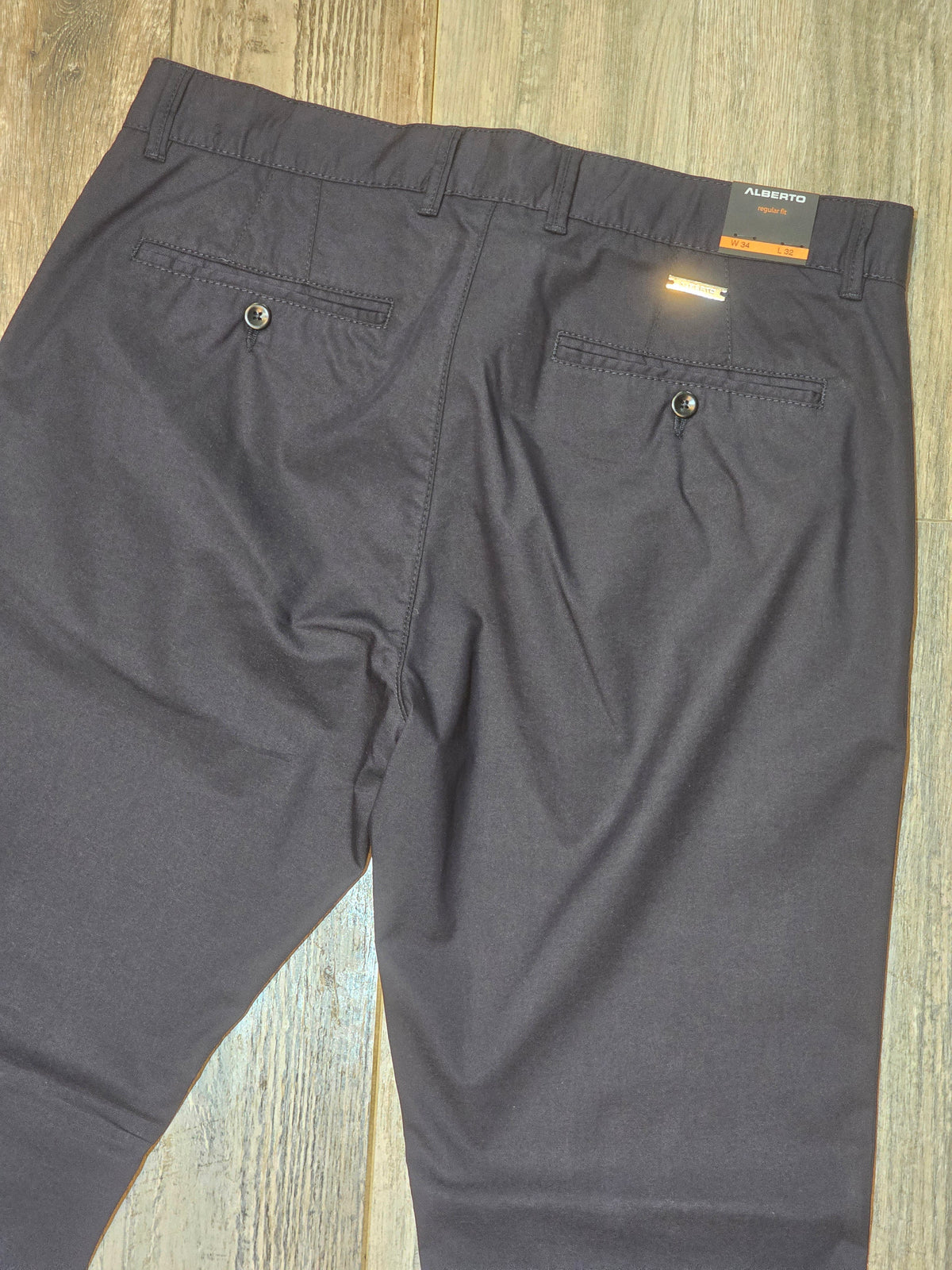 Alberto LOU Regular fit Premium - Ceramica® Gabardine Chinos