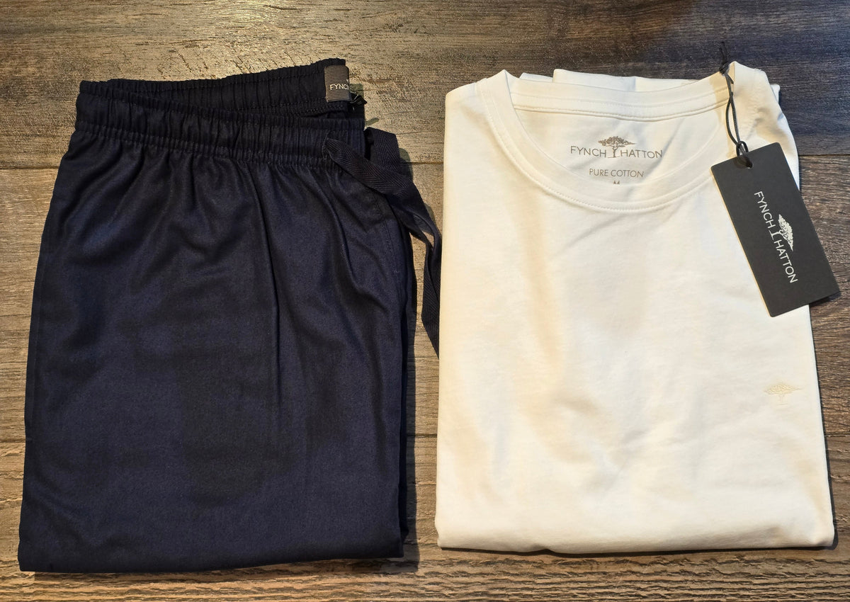 FYNCH HATTON Flannel Lounge / Nightwear SET
