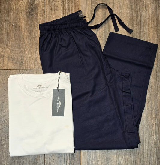 FYNCH HATTON Flannel Lounge / Nightwear SET