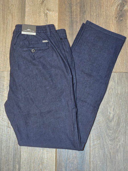 FYNCH-HATTON Regular Fit Two tone Structure Chino