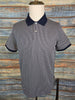 FYNCH HATTON Mercerized Cotton Jacquard Polo Shirt