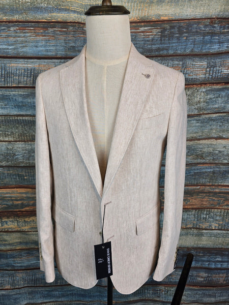 Remus Uomo Slim Fit Linen-Blend Jacket