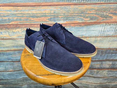 Bugatti Summer Navy Suede shoes