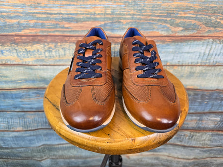 Bugatti Summer Leather Sneaker Cognac