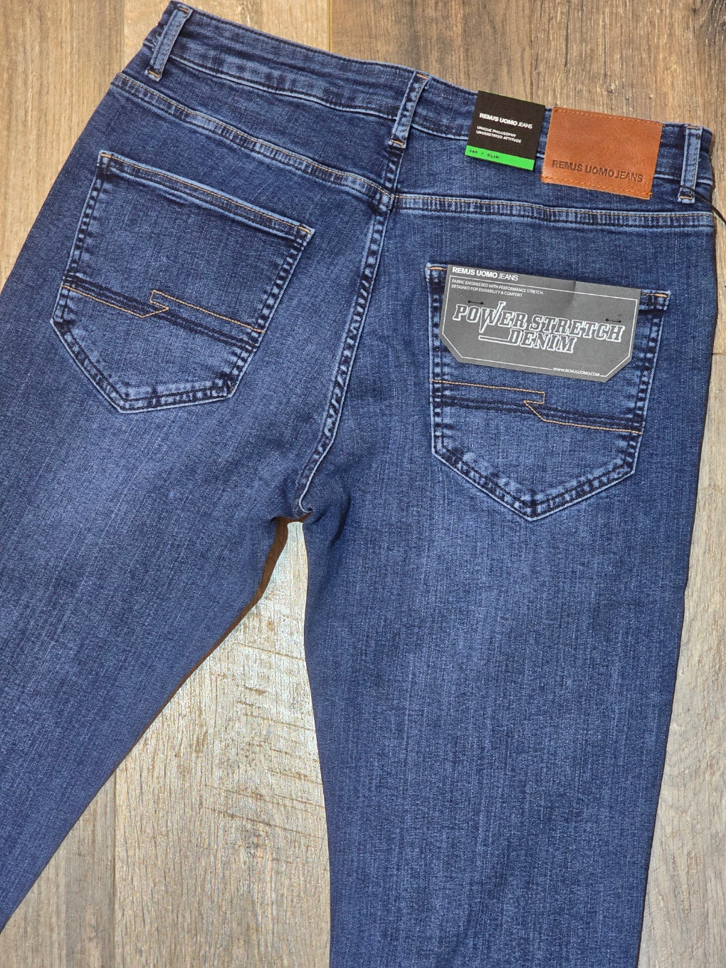 Remus Uomo Apollo Slim leg/Power stretch Mid Summer wash jeans