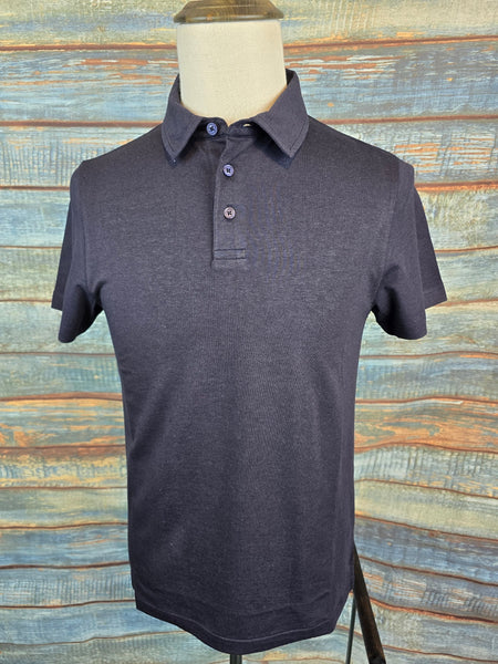 Remus Uomo Regular Fit Tencel Short-Sleeve Polo Shirt