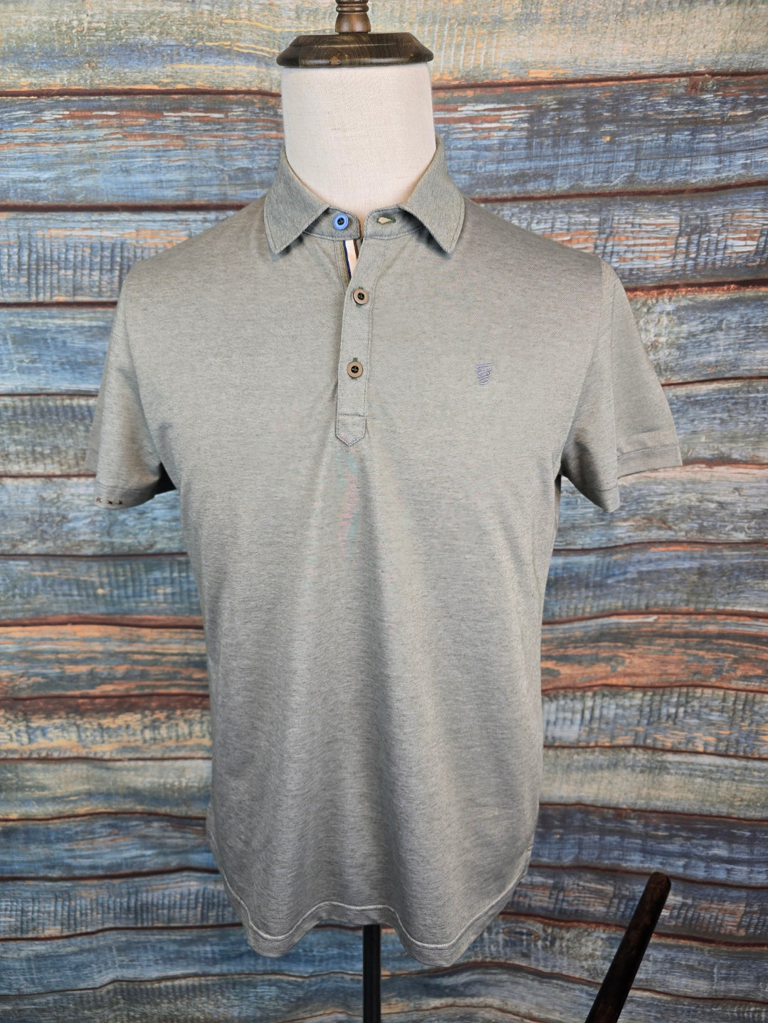 R2 - Amsterdam Short Sleeve Knitted linen blend polo