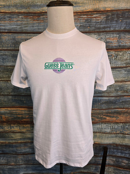 GUESS Jeans Embroidered Logo T-Shirt