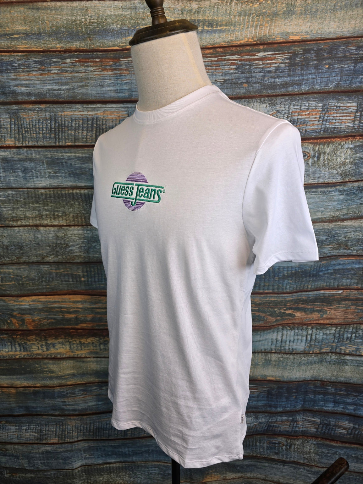 GUESS Jeans Embroidered Logo T-Shirt