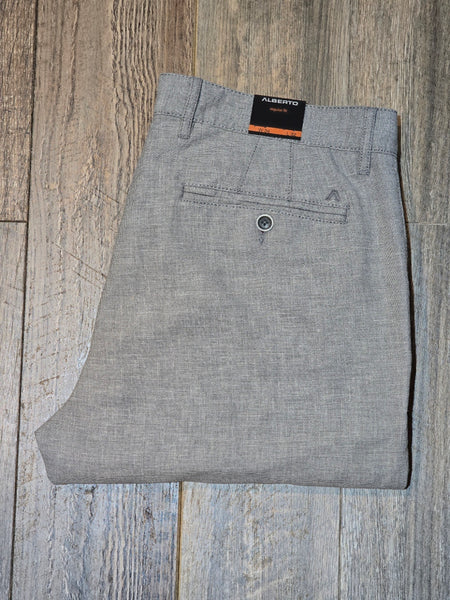 Alberto LOU Regular fit Premium Linen Mix Chinos