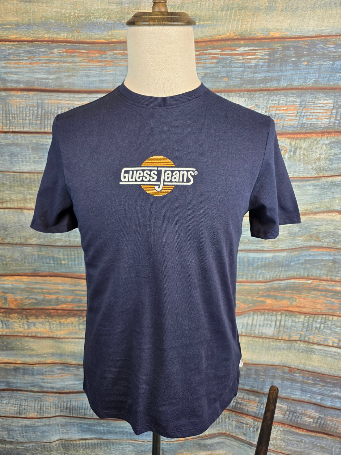 GUESS Jeans Embroidered Logo T-Shirt