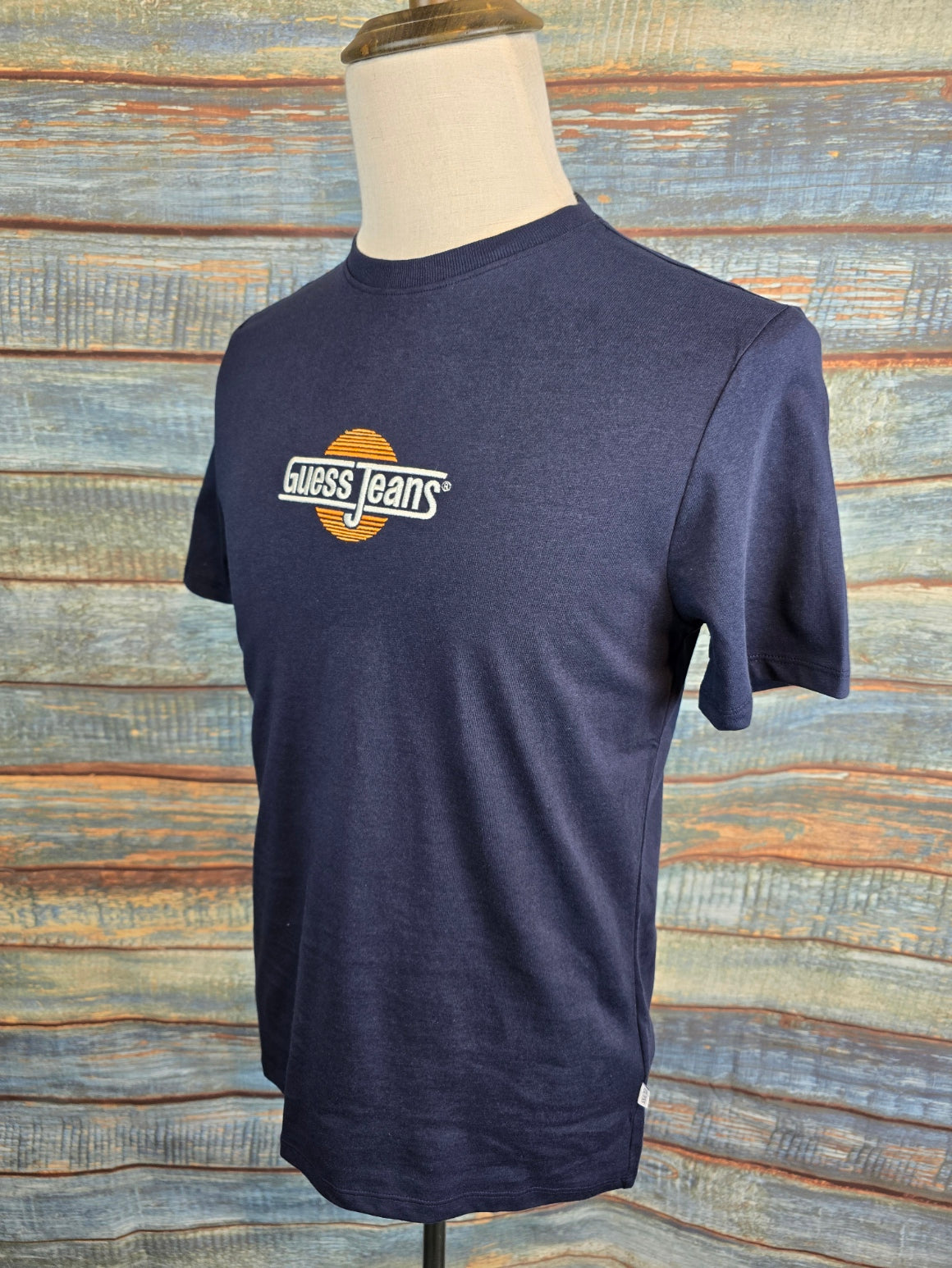 GUESS Jeans Embroidered Logo T-Shirt