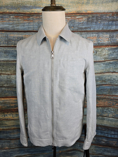 Remus Uomo Cotton-Linen Shirt Jacket – Regular Fit