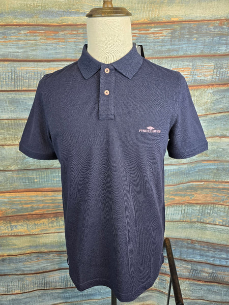 FYNCH HATTON Regular Fit Sustainable Cotton Polo Shirt