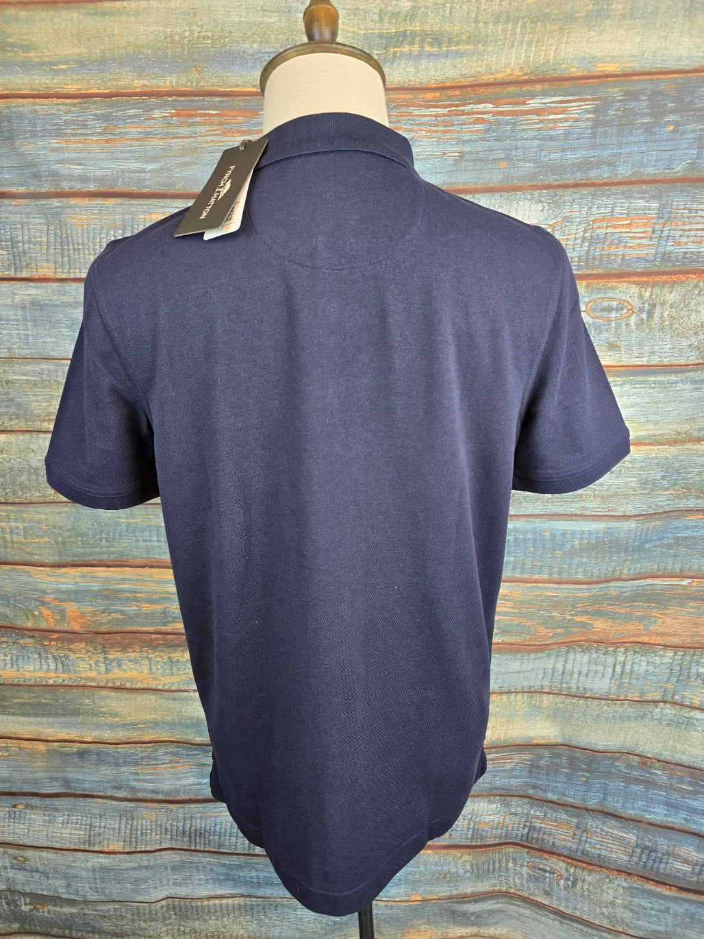 FYNCH HATTON Regular Fit Sustainable Cotton Polo Shirt