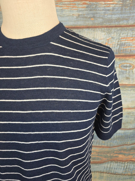 Roy Robson Regular Fit Linen and Cotton Kinit T-shirt