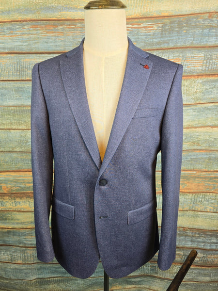 Roy Robson Slim Fit Blue / Grey 2 button Suit