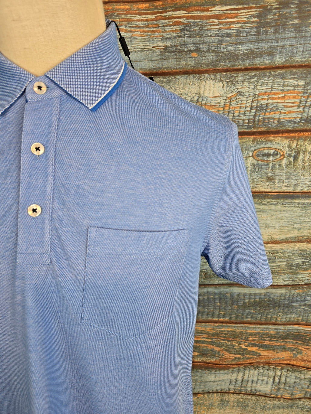 MONTECHIARO Cotton blend Cool Fibre Polo Shirt