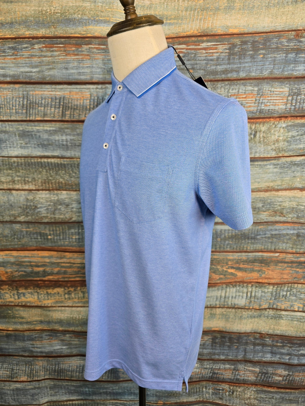 MONTECHIARO Cotton blend Cool Fibre Polo Shirt