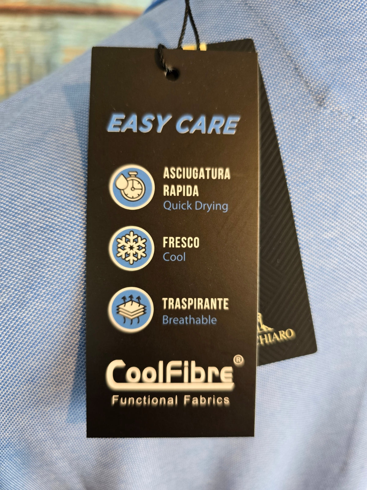MONTECHIARO Cotton blend Cool Fibre Polo Shirt