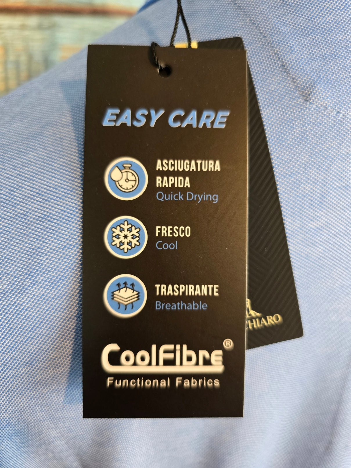 MONTECHIARO Cotton blend Cool Fibre Polo Shirt