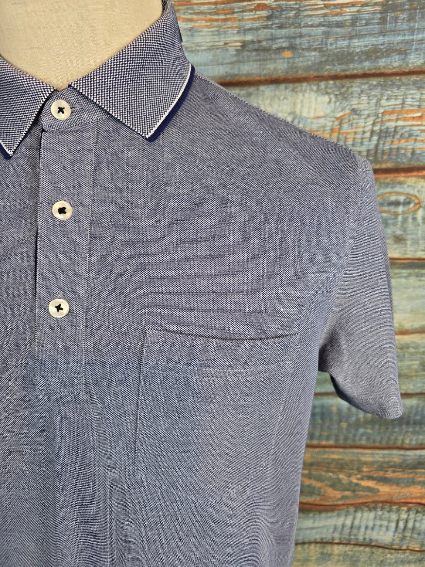 MONTECHIARO Cotton blend Cool Fibre Polo Shirt