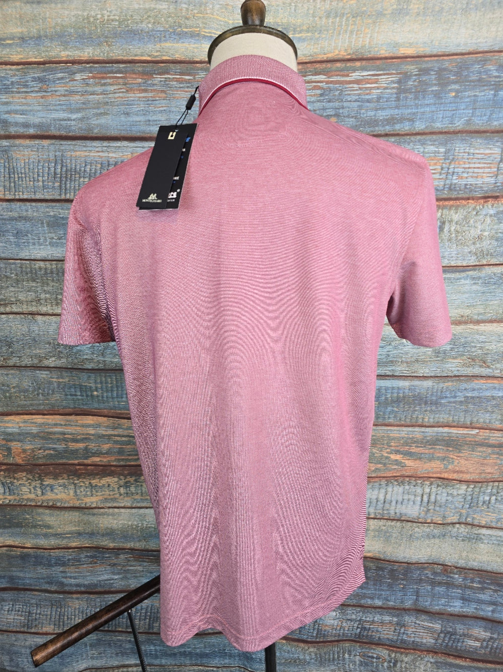 MONTECHIARO Cotton blend Cool Fibre Polo Shirt