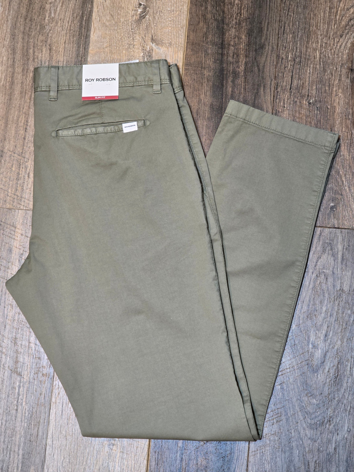 Roy Robson Slim Fit stretch cotton chinos