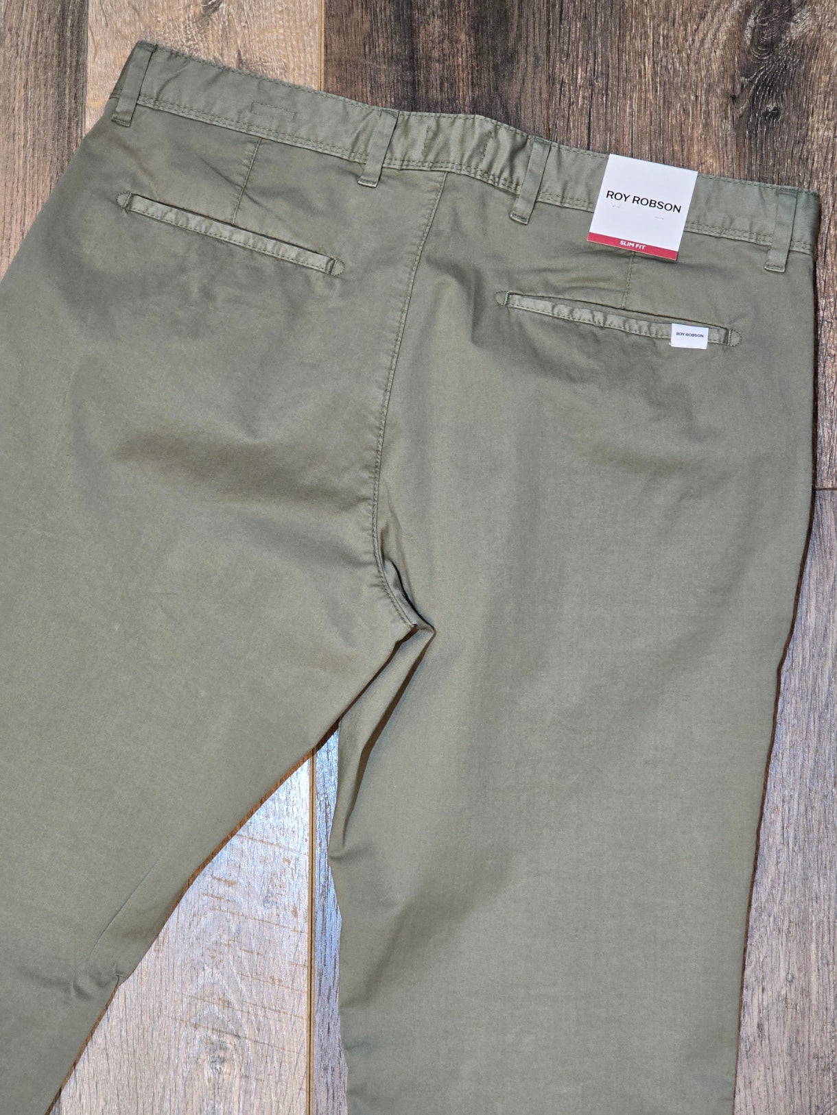 Roy Robson Slim Fit stretch cotton chinos