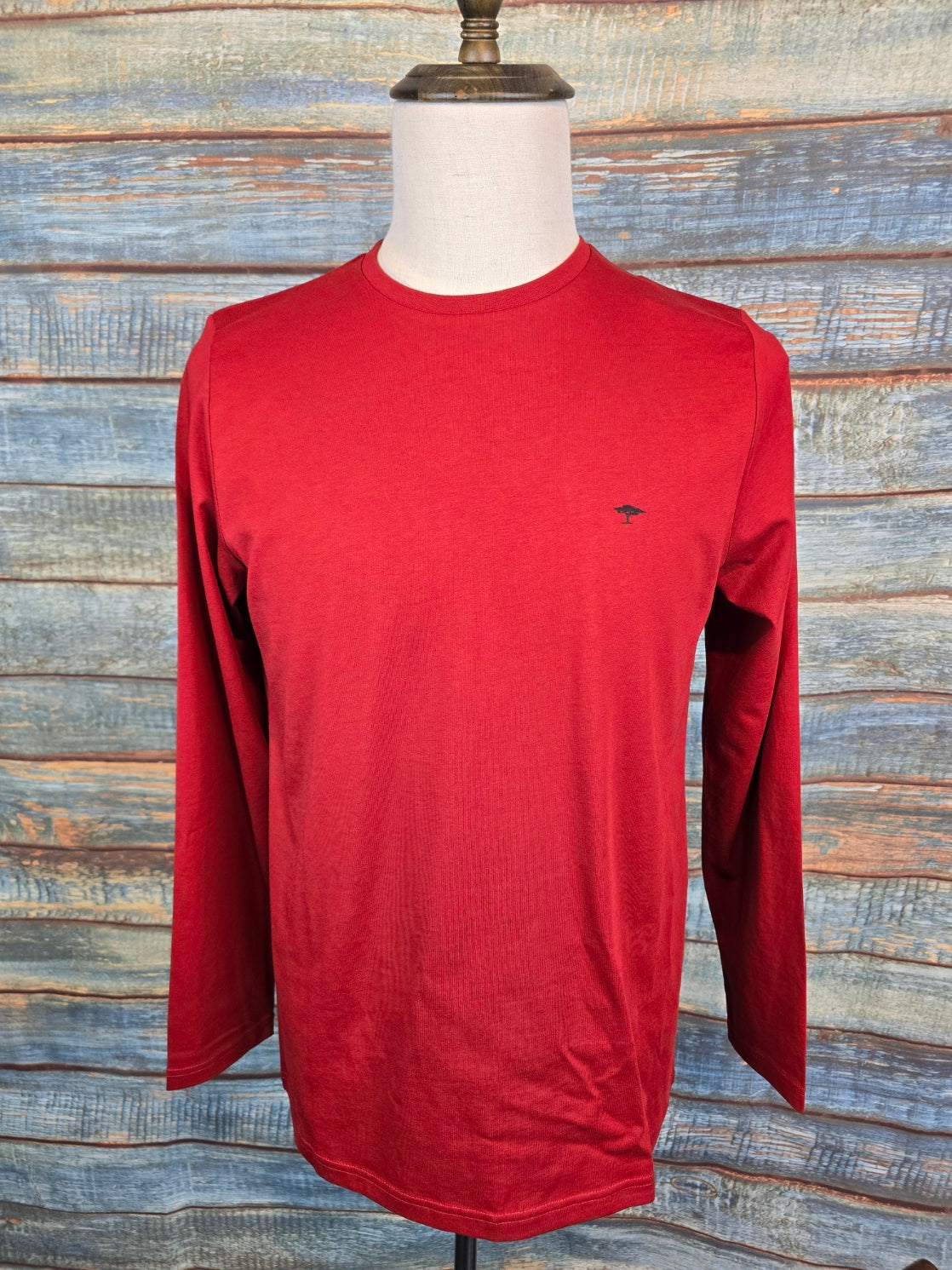FYNCH HATTON LONG SLEEVE COTTON T-SHIRTS
